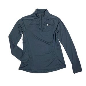 Under Armour semi fitted base layer 3/4 zip top